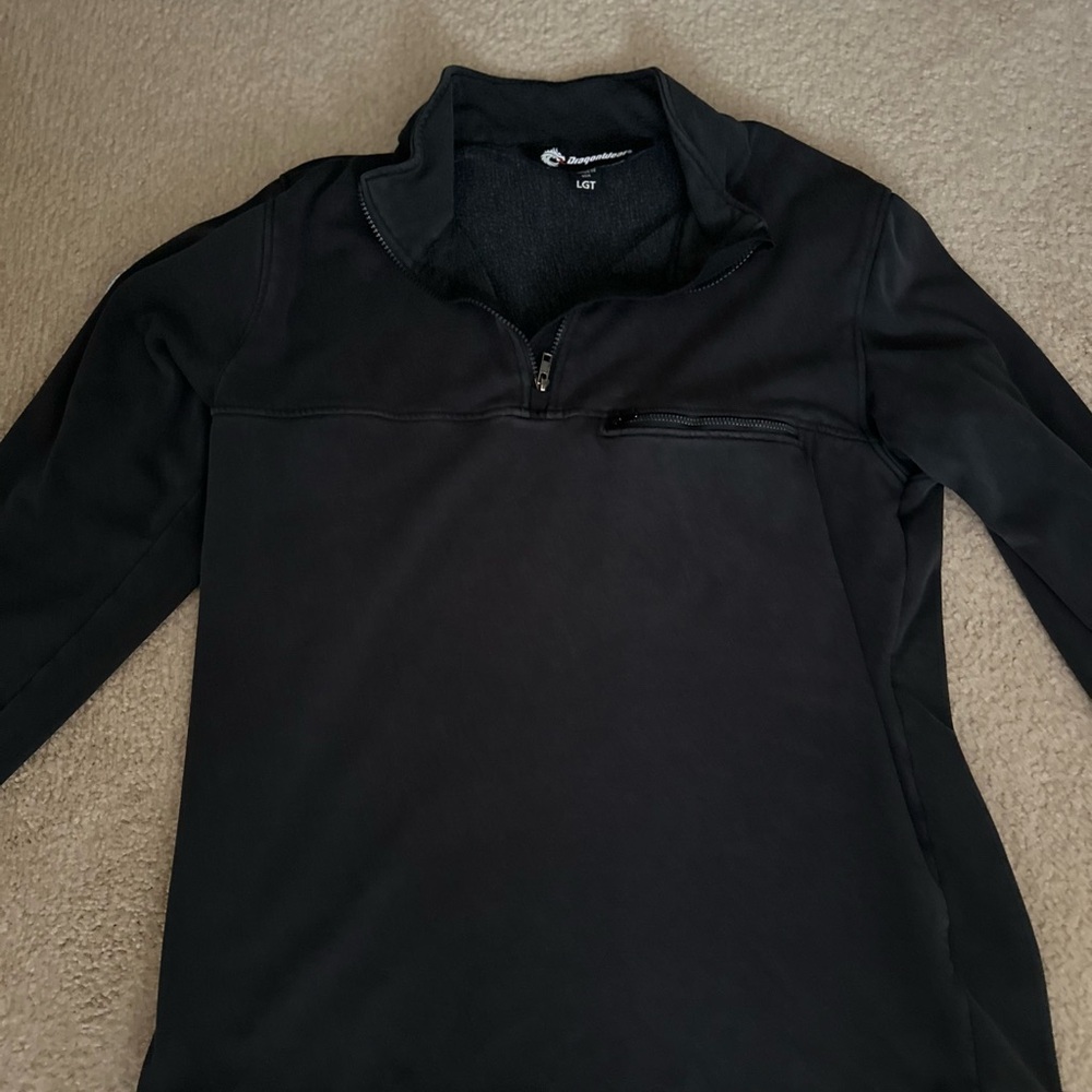 Dragonwear Elements FR quarter zip pullover Black